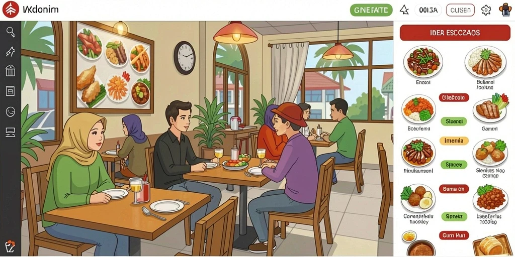 Tampilan antarmuka yang user-friendly.