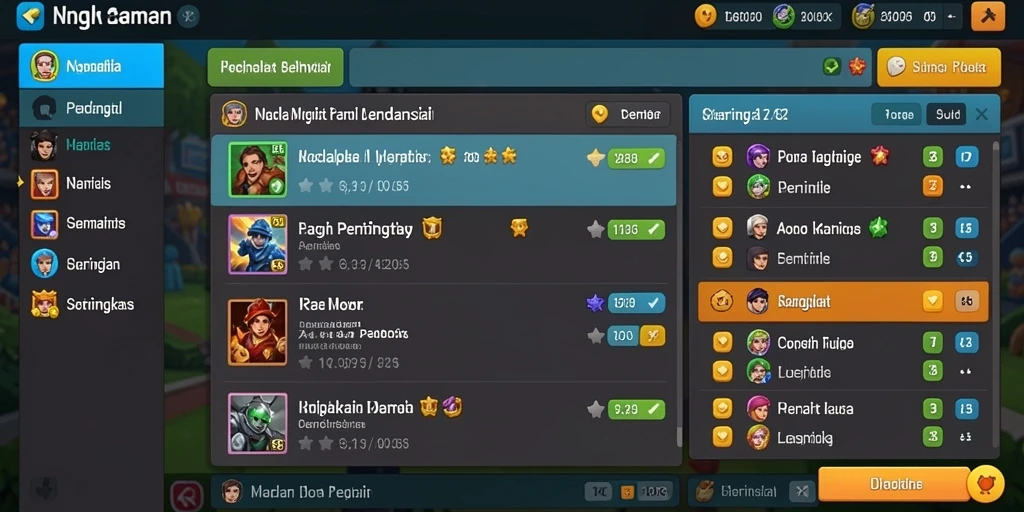 Tampilan antarmuka yang menarik dan user-friendly.