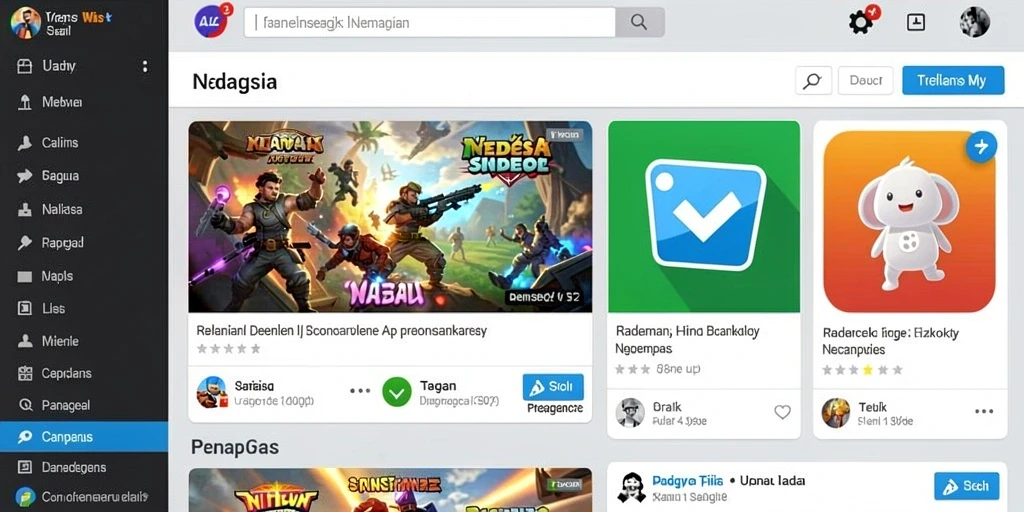 Tampilan antarmuka yang menarik dan mudah dinavigasi.