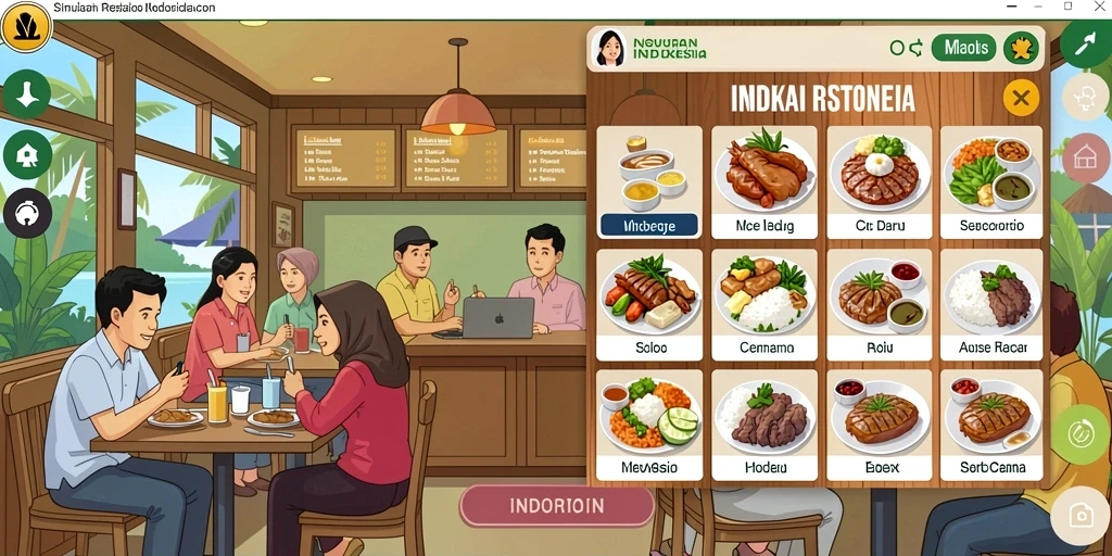 Tampilan antarmuka yang ramah pengguna.
