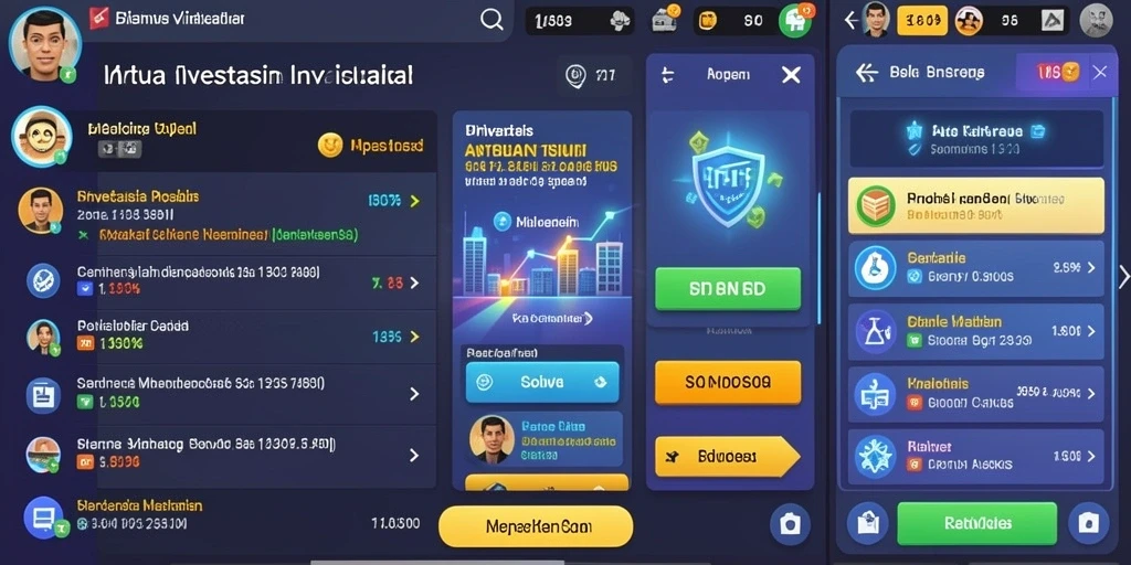 Tampilan utama GUS77 yang intuitif dan menarik.