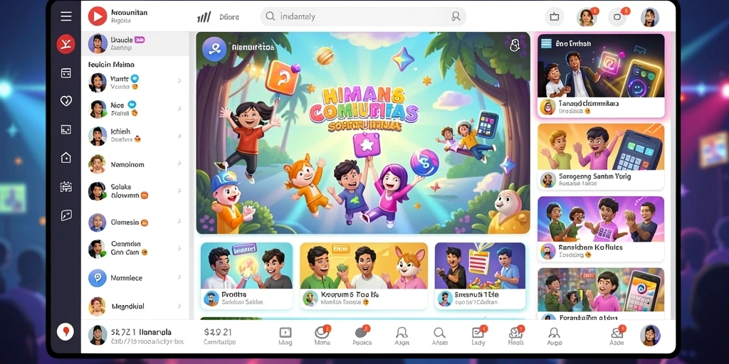 Tampilan antarmuka yang modern dan menarik.