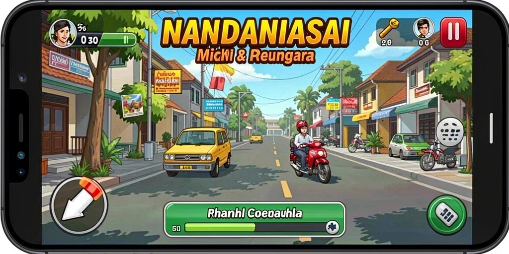Tampilan awal aplikasi RSNVIP6 yang menarik.