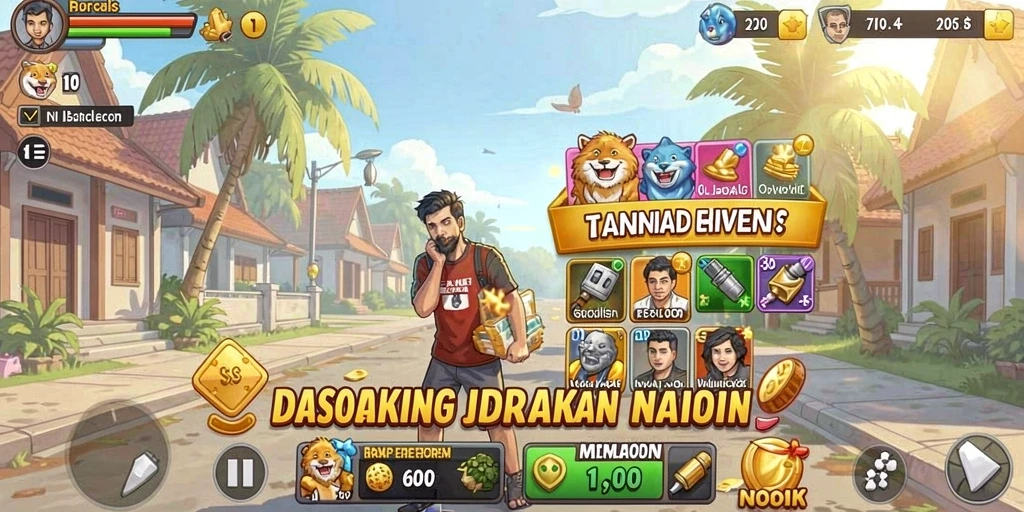 Tampilan antarmuka SENIOR4D yang ramah pengguna.