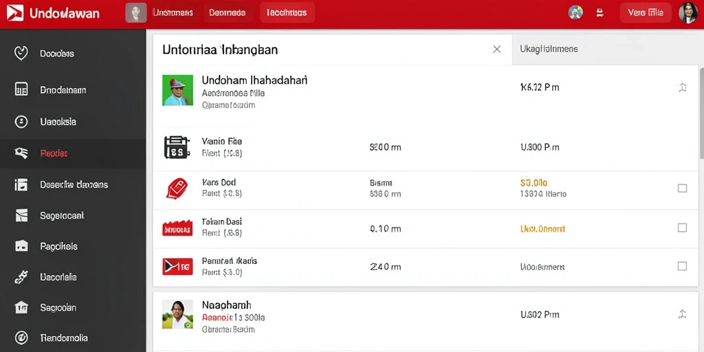 Tampilan antarmuka yang menarik dan modern.