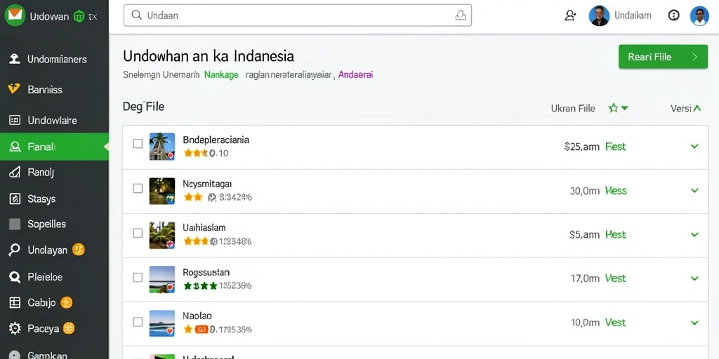 Tampilan antarmuka game yang menarik dan ramah pengguna.