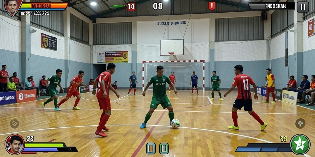 Tangkapan layar menampilkan karakter utama dalam aksi.