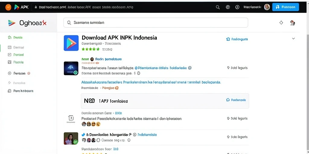 Tampilan menu utama yang intuitif dan menarik.