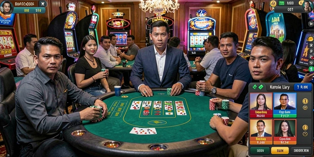 Screenshot menampilkan karakter utama dalam aksi.