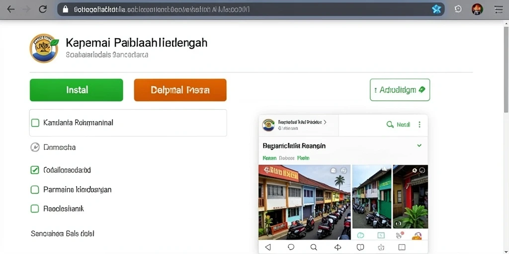 Tampilan antarmuka yang ramah pengguna.